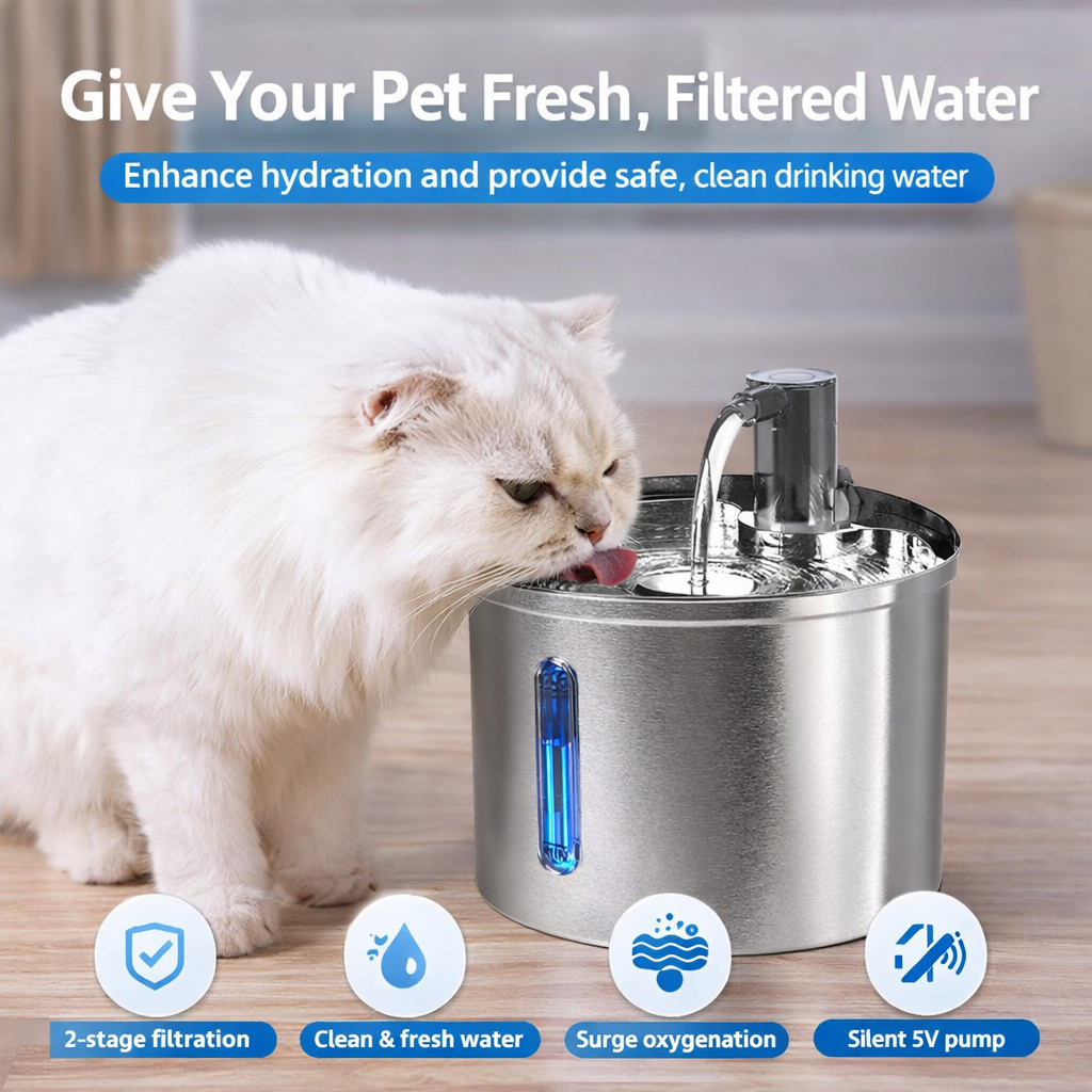 Quiet Pet Water Dispenser
