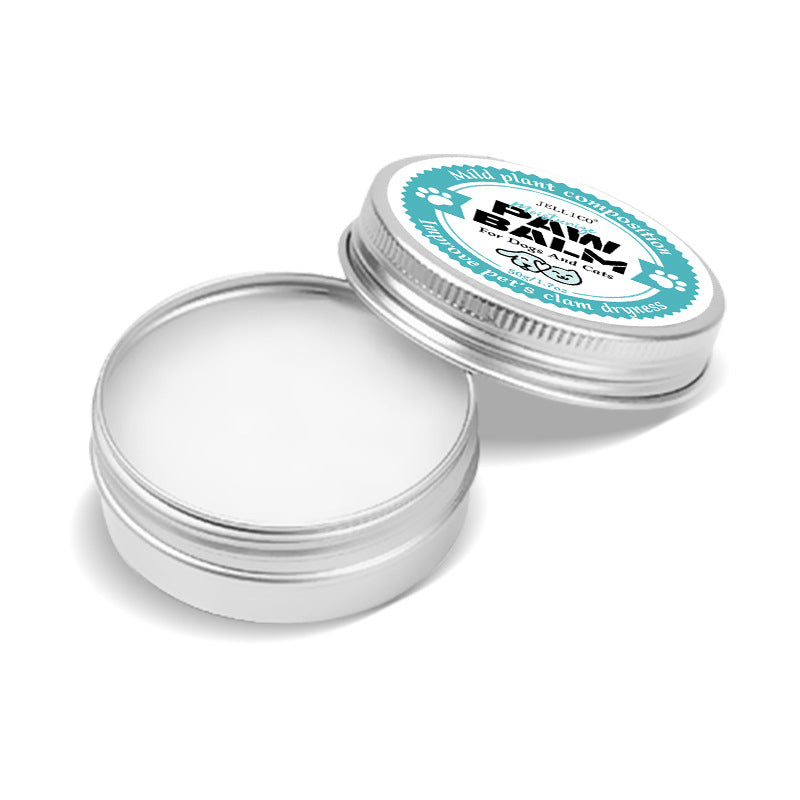 Coconut flavored paw and nose cream