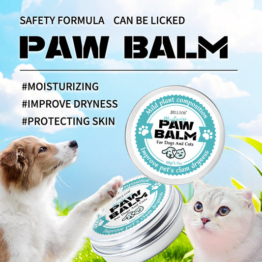Coconut flavored paw and nose cream