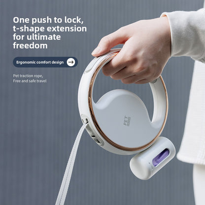 Automatic Retractable LED Dog Leash