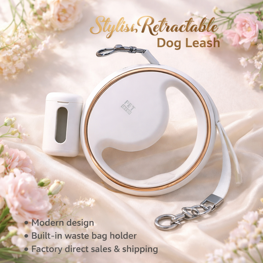 Retractable LED Dog Leash