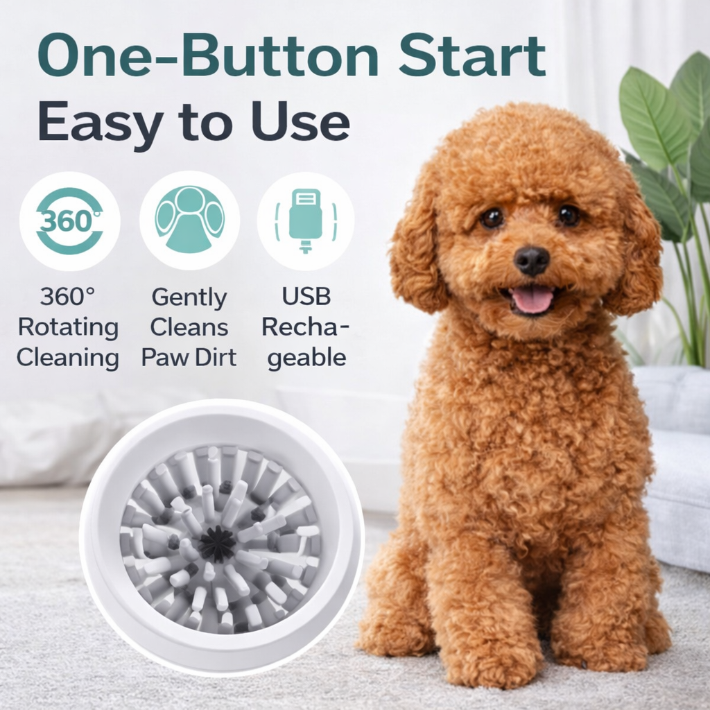 Dog electric foot washer