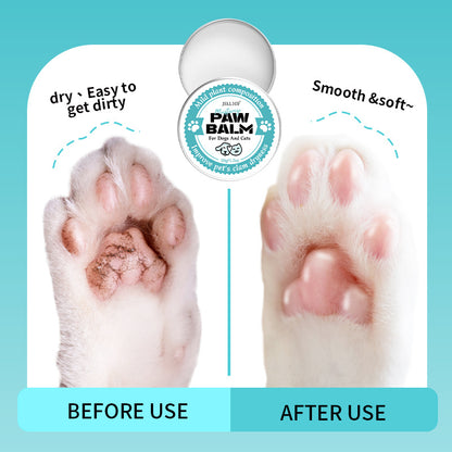 Coconut flavored paw and nose cream